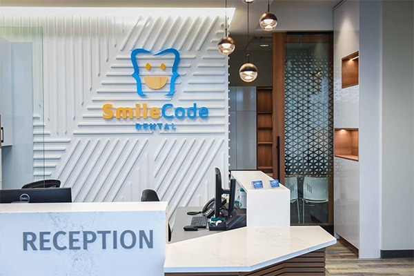 Reception Area | SmileCode Dental | NW Calgary | General Dentist